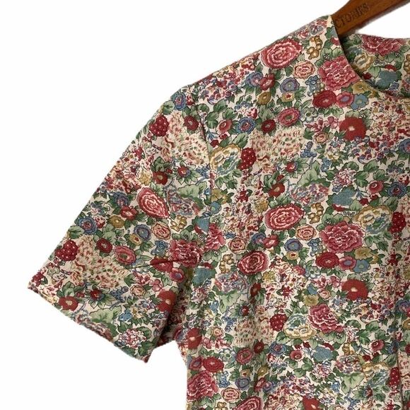 Vintage Handmade 1960’s China Floral Midi Dress - Picture 2 of 5